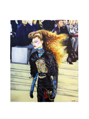 Louis Vuitton cruise 2020 fashion illustration Pippa mcmanus