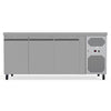 High-Capacity 403L Commercial Counter Fridge, Perfect For Busy Kitchens And Food Service Establishments. Spacious Interior With Adjustable Shelving To Accommodate Various Products. Front Image.