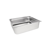 Experience Superior Food Storage with our Gastronorm Pan 2/1 - 100mm Deep, Complete with Lid.