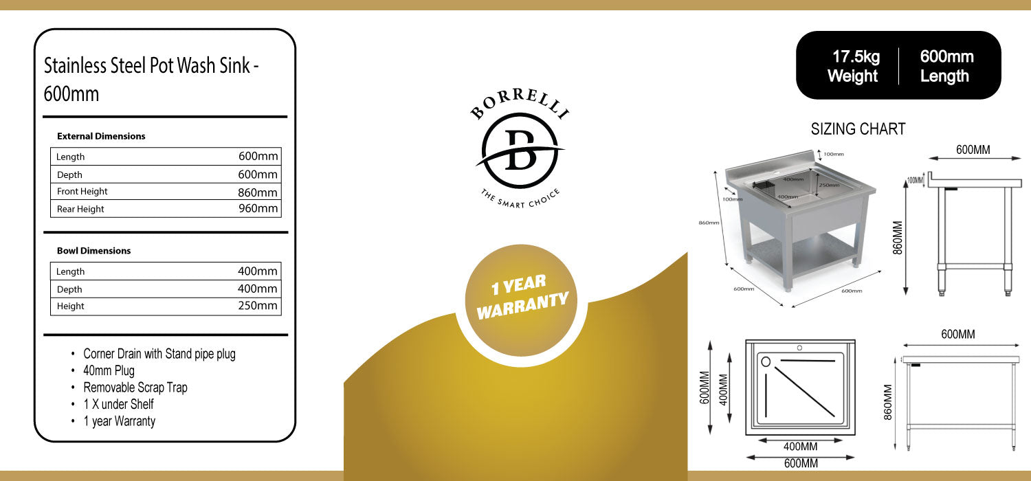 PWS-SB-600-Sizing Chart