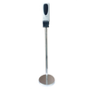 Floor Standing Hand Sanitiser/Soap Dispenser with Automatic Sensors, Perfect for Hygienic Environments. Effortless Dispensing for Easy Hand Cleaning. Front Image. 