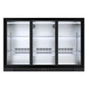 Front-facing image of the Borrelli 320ltr Commercial Bar Fridge, portraying a clean and professional appearance ideal for front-of-house use.