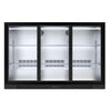 Front View of Borrelli 320L Undercounter Bar Fridge: Sleek design for efficient and stylish beverage cooling