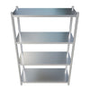 Borrelli 4 Tier Stainless Steel Shelf Rack 900mm Wide