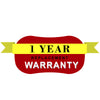 1-year replacement warranty badge for Borrelli floor standing induction 4 hob, emphasizing customer assurance and product reliability.