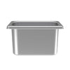 Experience Superior Food Storage with our Gastronorm Pan 1/9 - 100mm Deep, Complete with Lid.