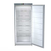 580L Stainless Steel Upright Fridge, Ideal for Commercial Kitchens. Efficient Cooling System Maintains Freshness of Ingredients. Front Door Opening Image.