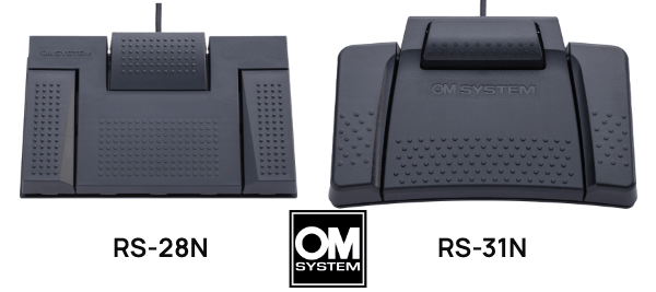New OM System RS-31N RS-28N Transcription Typing Foot Pedal Australia ODMS R8 ODMS Cloud