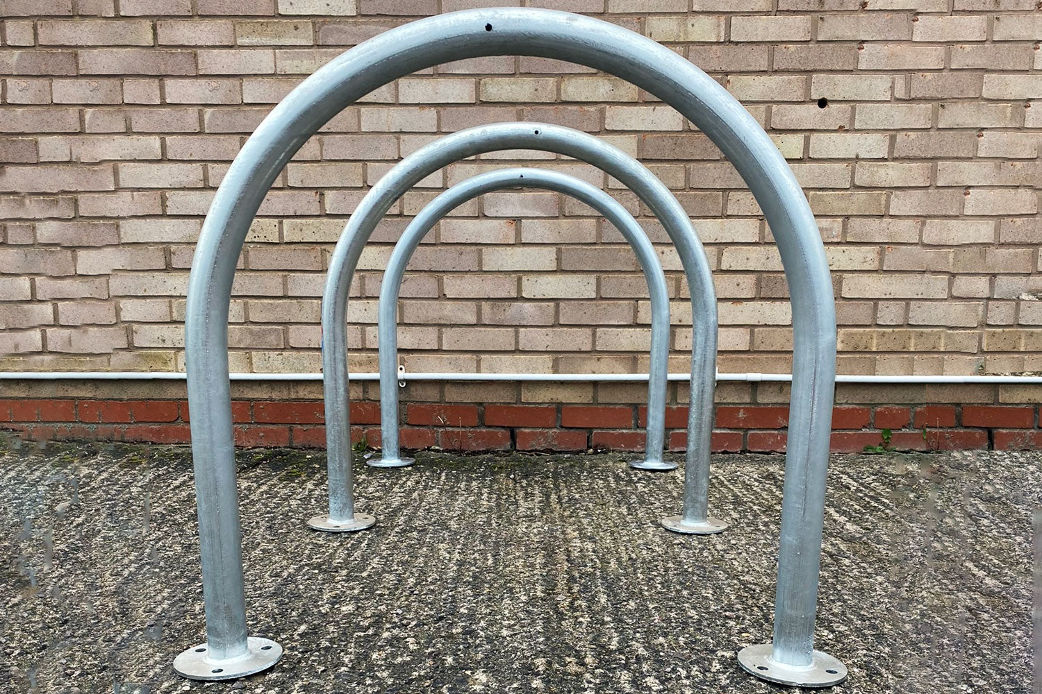 Galvanised Kirby Bike stand By Autopa