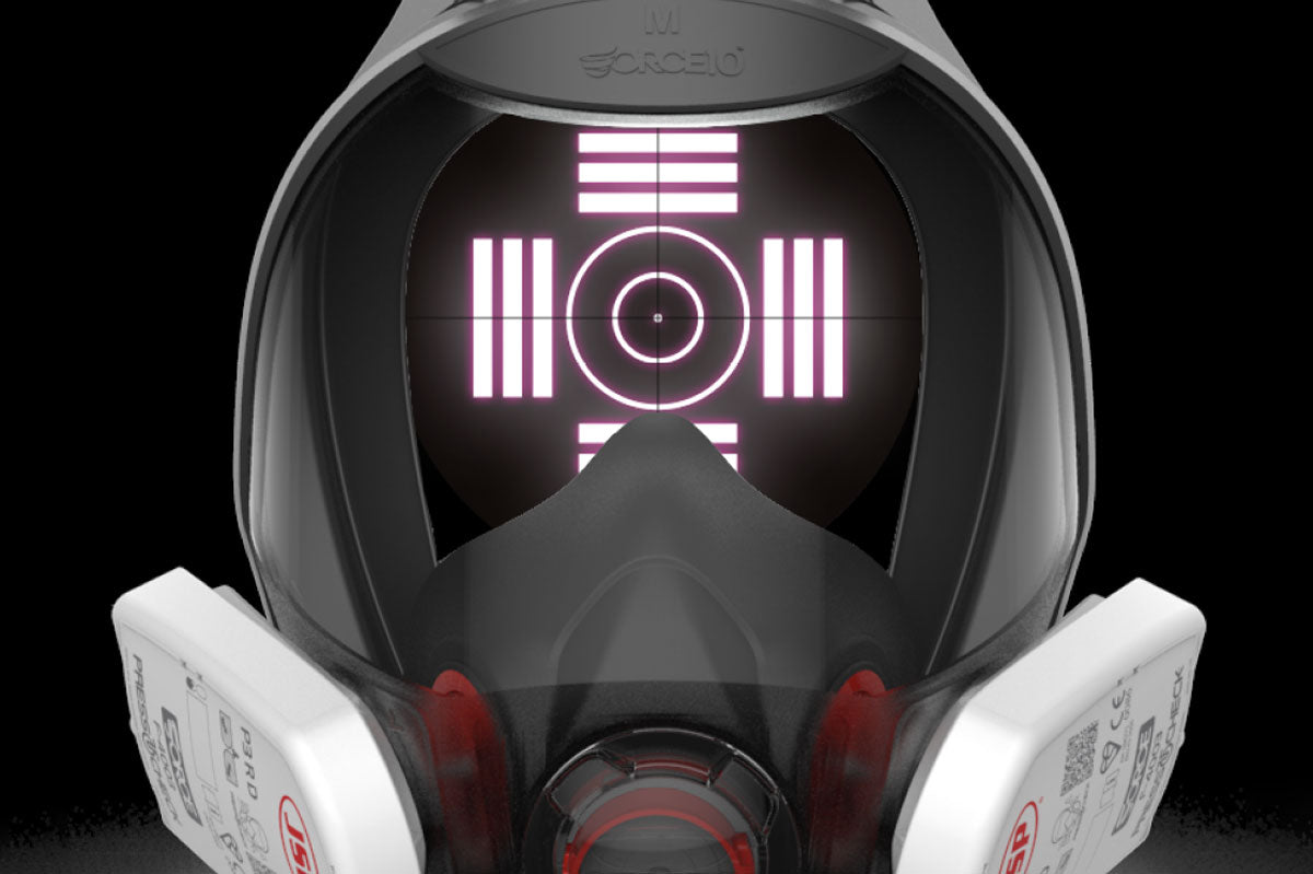 Optical clarity of Force10 mask