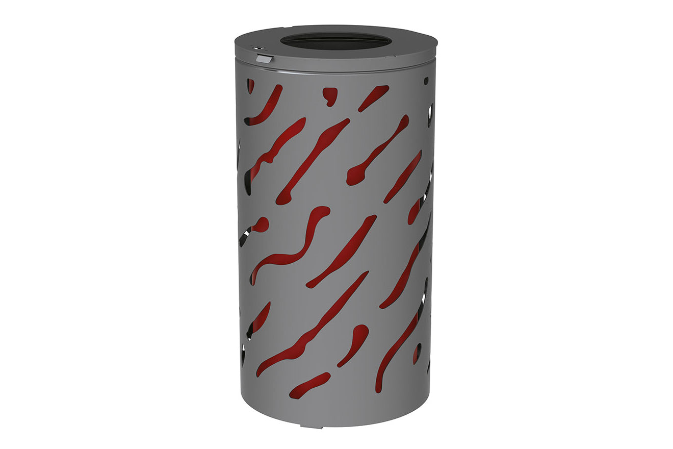 Procity venice Litter Bin With Painted Galvanised Bucket