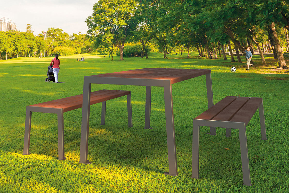 Procity Silaos Picnic Bench Installed