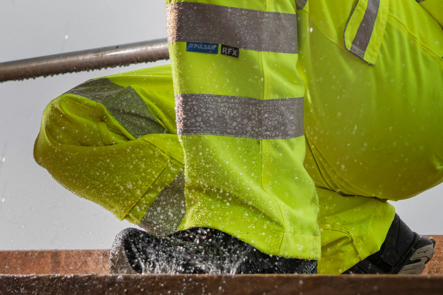 Hi Vis Waterproof Trousers