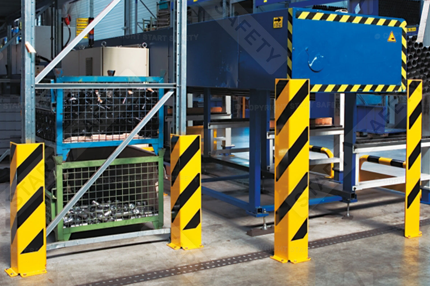 Traffic Line Single Pallet Racking Protector