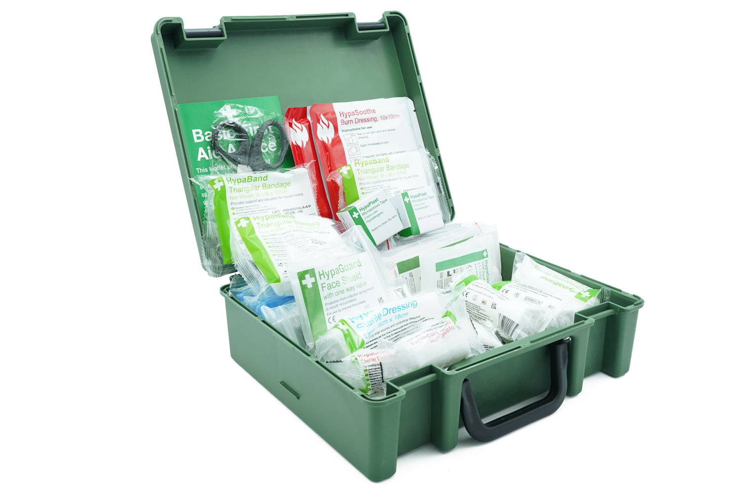 British Standard Compliant Medium First Aid Kit Open