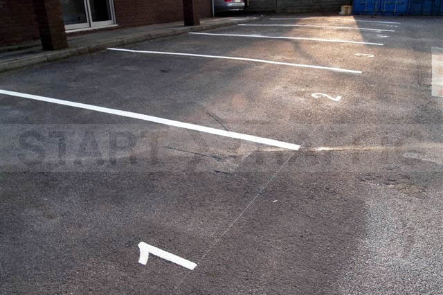 Thermoplastic line marking tape