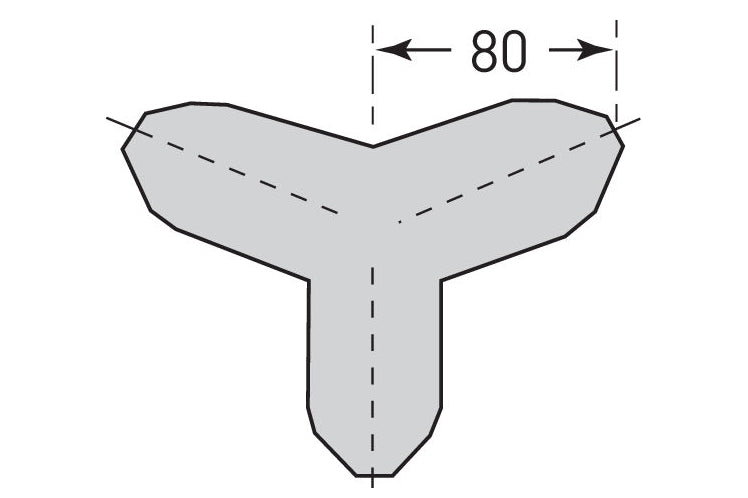 Trapeze External Tri-corners