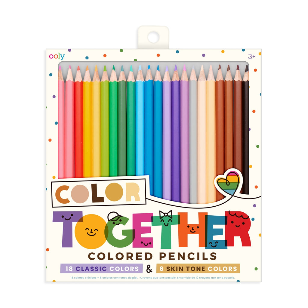 Ooly Draw 'n' Doodle Mini Colored Pencils + Sharpener - Navy - Bibs and  Kids Boutique