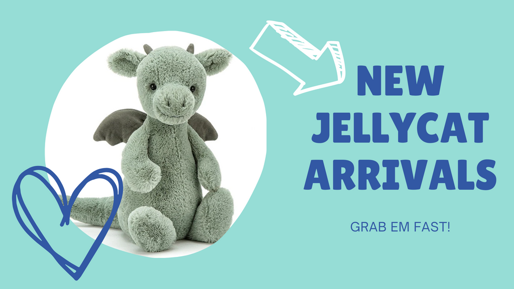 New Jellycat Arrivals Banner - Send A Toy blog