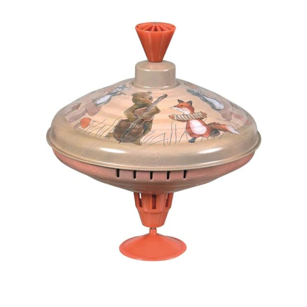 Musicians Spinning Top