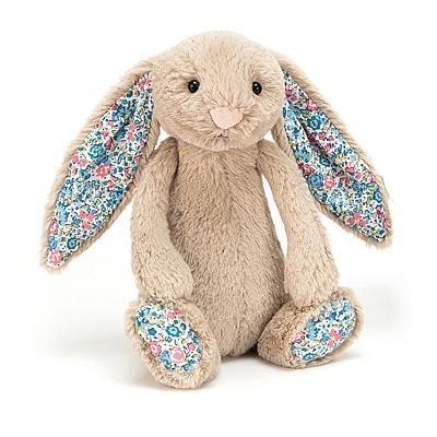 Jellycat Bashful Bunny Blossom Blue (Small) - Send A Toy