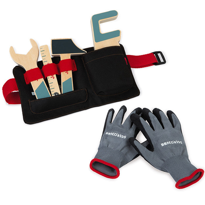BricoKids DIY Tool Belt and Gloves Set – Send A Toy