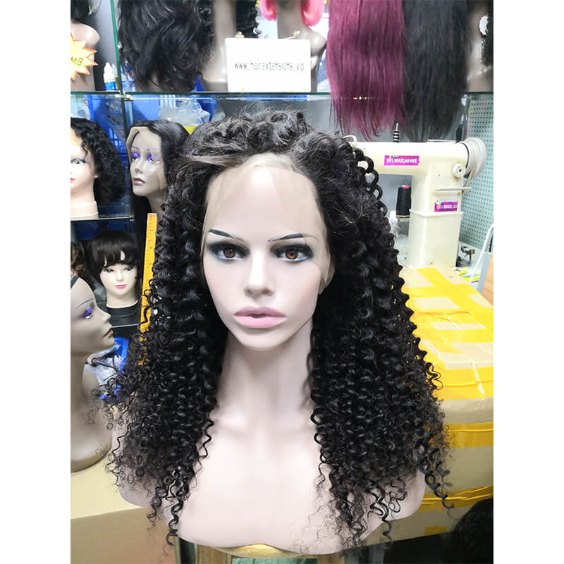 big curly human hair wigs