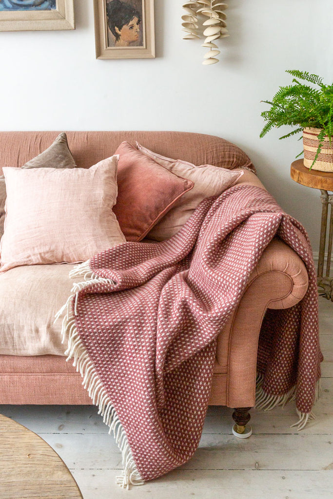 Merino blankets and luxury velvet cushions