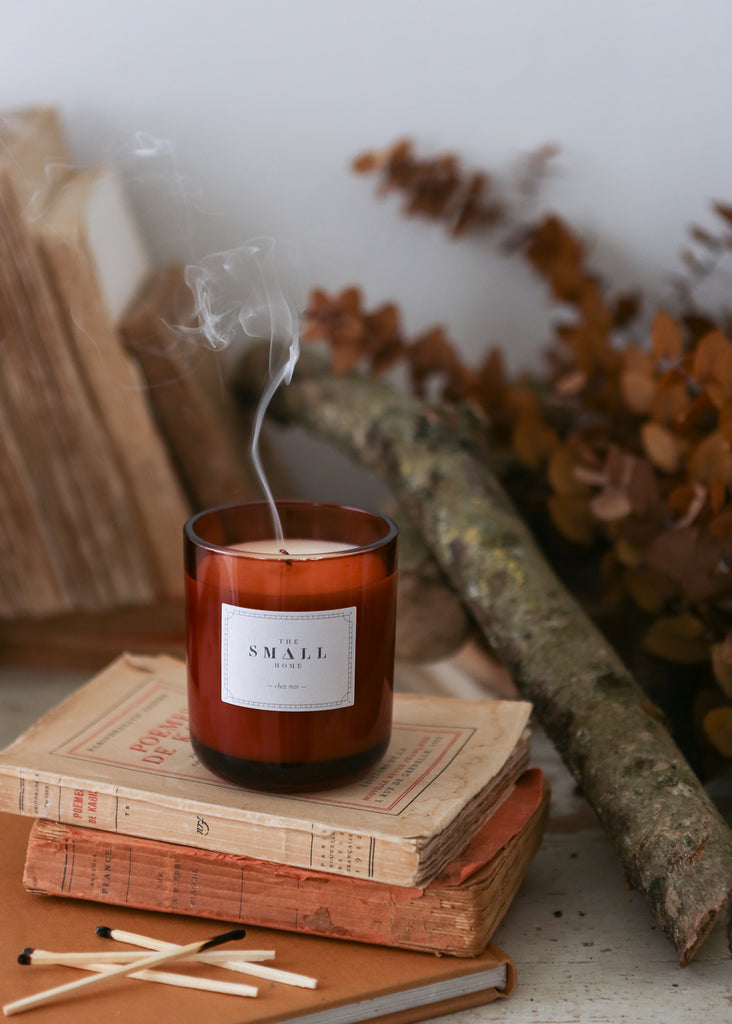 autumn scented candle