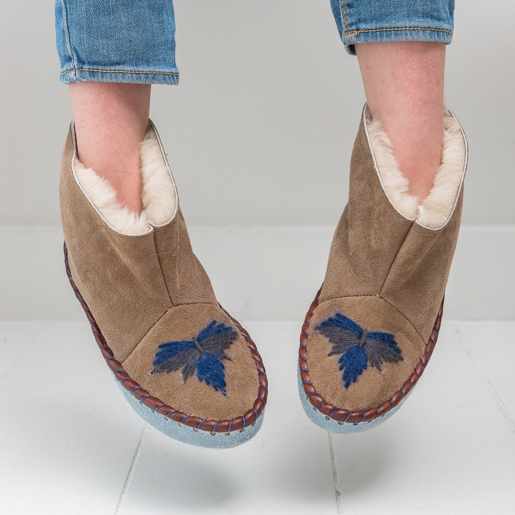 Children's Slipper Boots – Midnight 