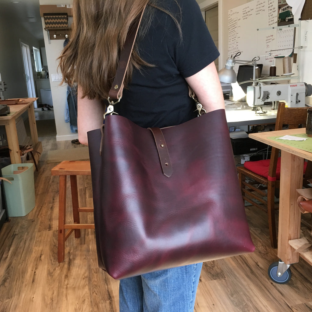 horween leather bag