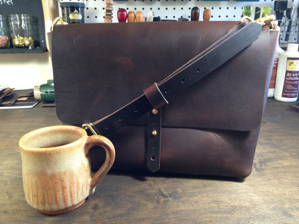 Small Horween Messenger Bag – Koch Leather Co.