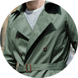 men's trench coat