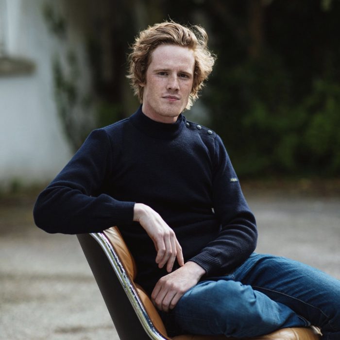 Man in sweater and jeans