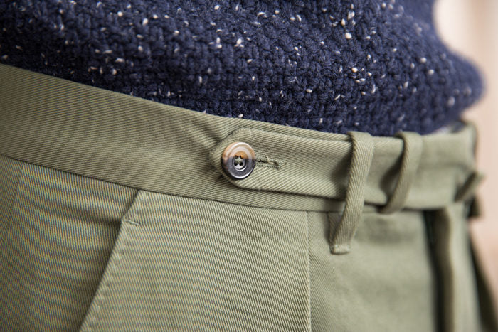 ceinture de pantalon chino habillé militaire