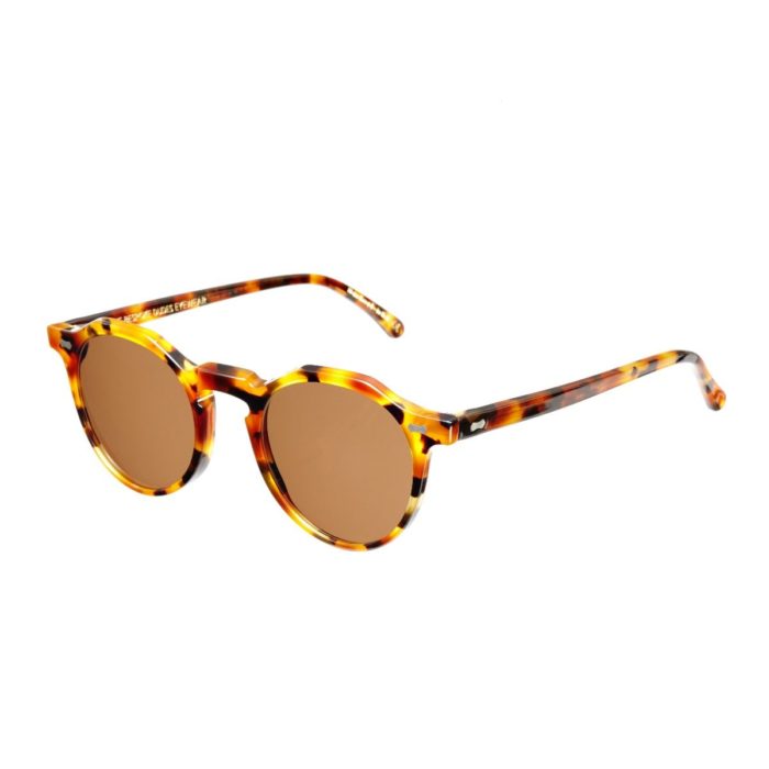 contrasting tortoiseshell acetate sunglasses