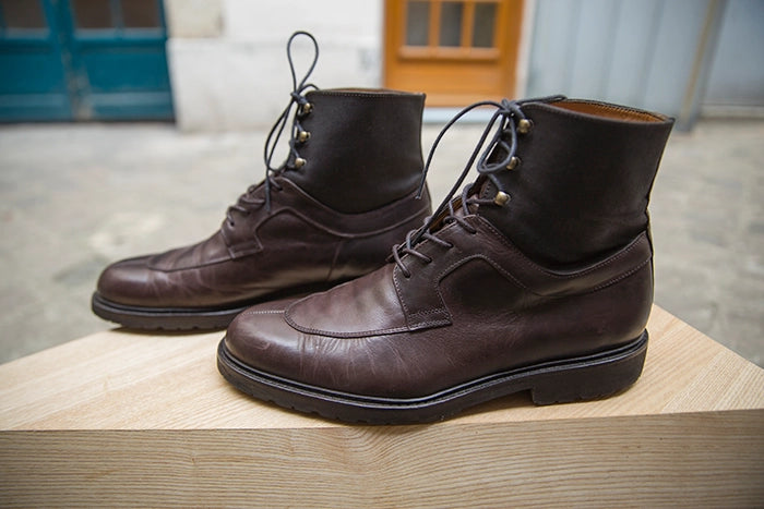 Bexley bottines bi-matière