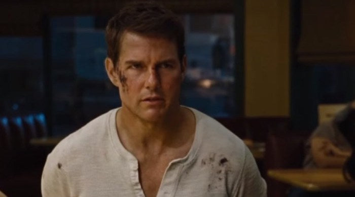 Tom Cruise in Jack Reacher (in both episodes):