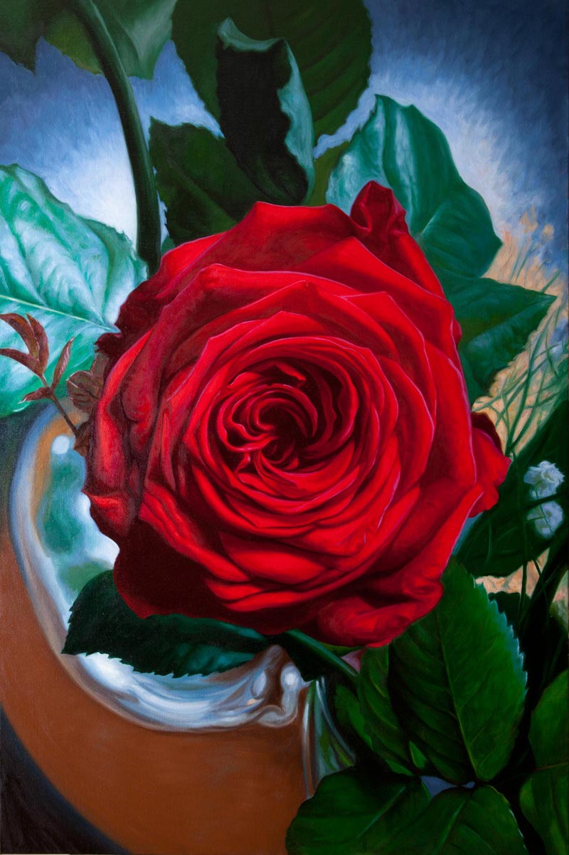 famous rose paintings