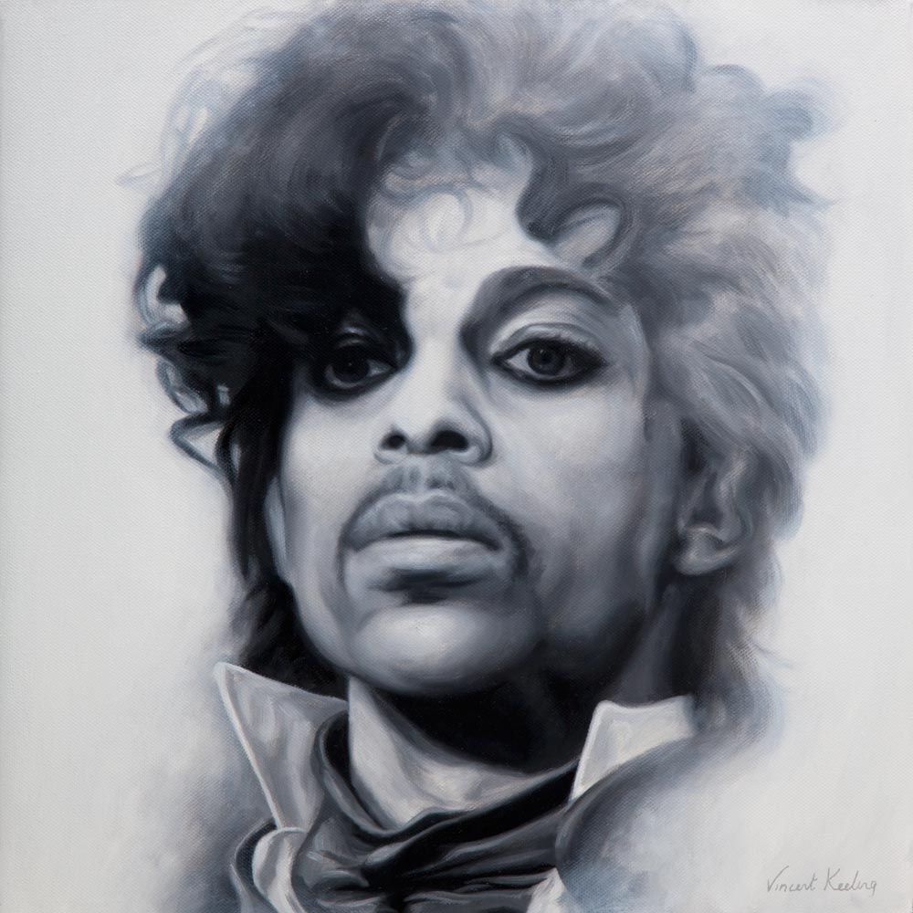 Prince, Purple Rain - Original Painting – Vincent Keeling