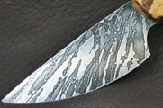 blade etching custom knife