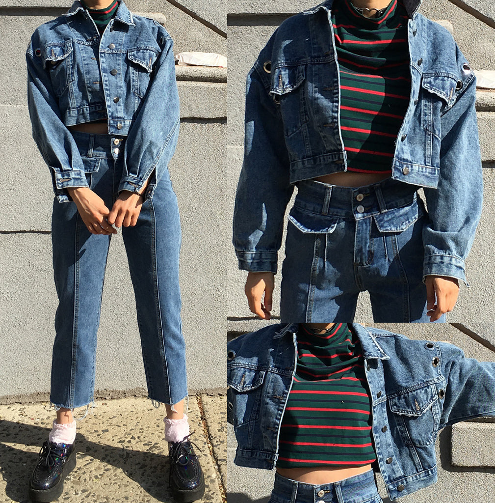 ウィンダンシーGUESS WIND AND SEA OVERSIZE DENIM JACKET