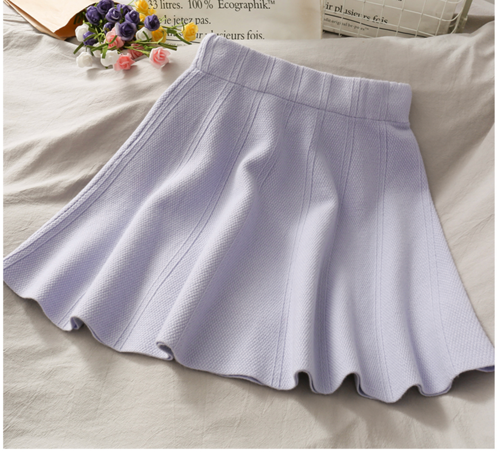 KAWAII baby pastel Tumblr High Waisted Skirt – kokopiecoco