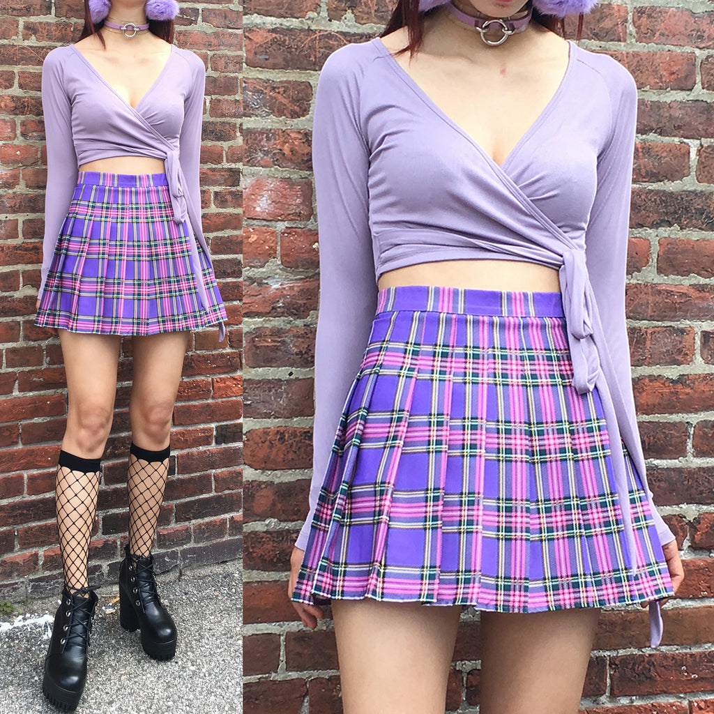 crop softy lavender aesthetic clothing kokopiecoco outfit previous