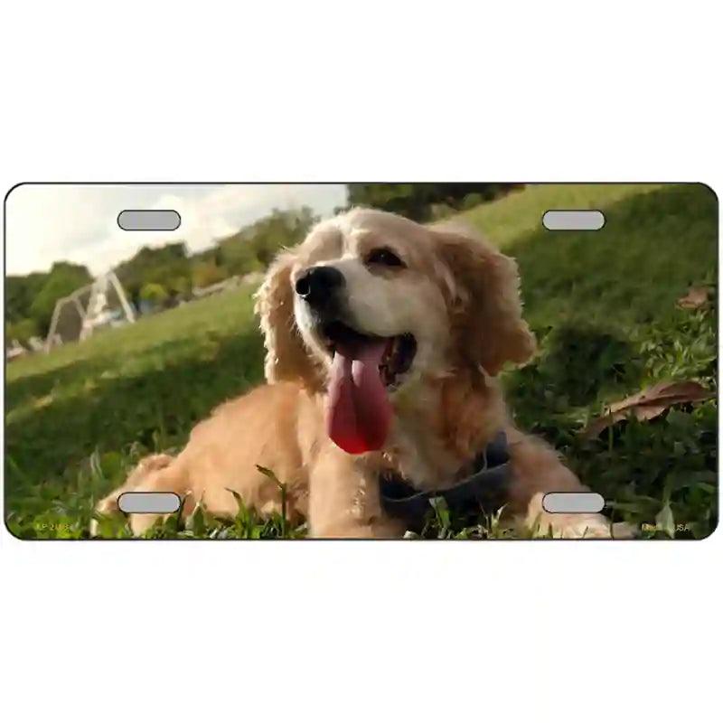 Cocker Spaniel DOG Metal Novelty License Plate