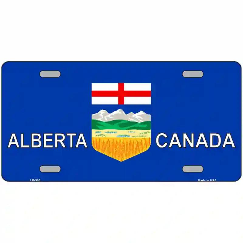 Alberta CANADA Metal Novelty License Plate