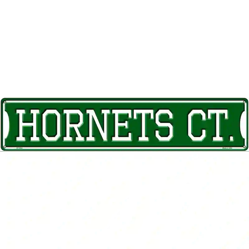 Hornets CT Novelty Metal Street Sign