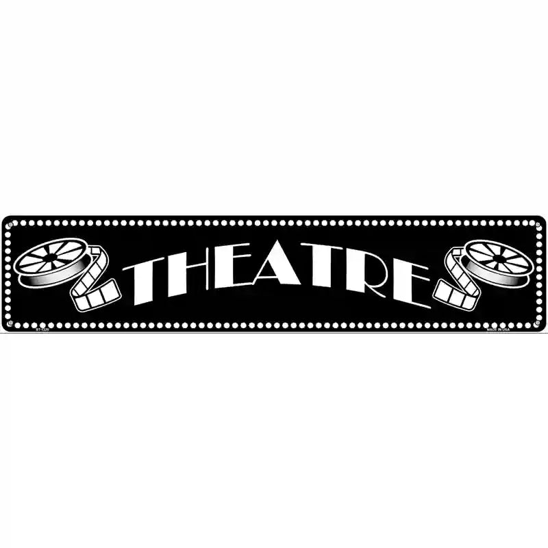 Theatre HOME Theatre Novelty Metal Street Sign