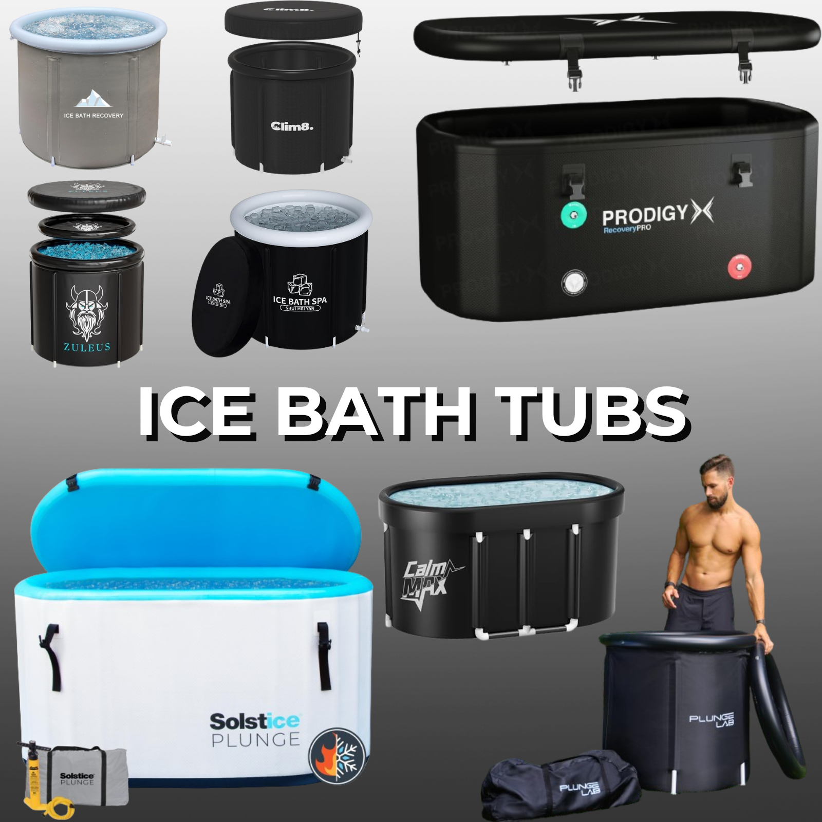 ICE TUBS - Tools for All on the Path to Refreshing Mind and Body Recovery!