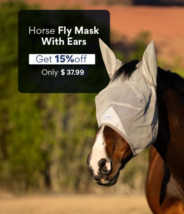TuffTeq Fly Mask with Ear Covers